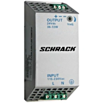 Barošanas bloks 230VAC 24VDC 2.5A LP412402 Schrack