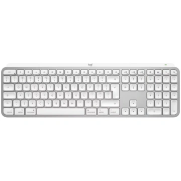 Logitech MX Keys S for Mac Bezvadu tastatūra balta