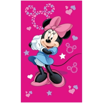 Jerry Fabrics Minnie Pink 05 bērnu kokvilnas dviel