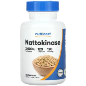 Nattokinase 2000 FU Nutricost 120 caps