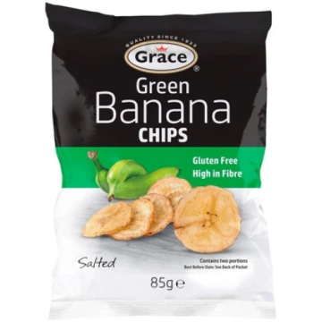 Grace Green Banana Chips 85g