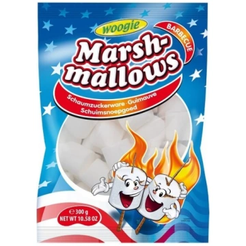 Zefīri Marshmallows, 300g Woogie