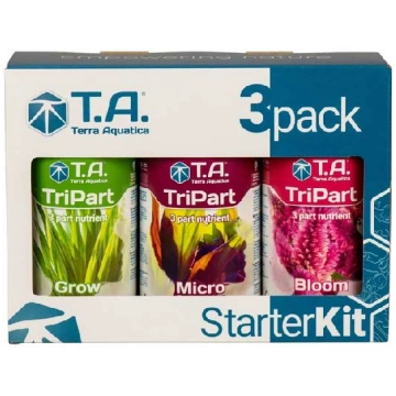 Terra Aquatica 3pack StarterKit TriPart Soft Water