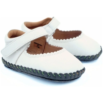 Baskāju kurpītes "Little Dove" (baltas)