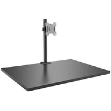 Lindy Single Display Short Bracket w/ Pole Desk Cl