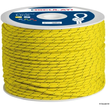Polypropylene braid, bright colours, blue 8 mm (06