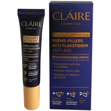 Claire Collagen Active Pro Krems-filleris acu plak
