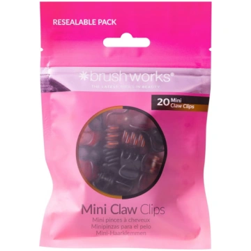 BRUSHWORKS Mini Claw Clips 20pcs