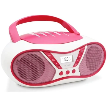 MOOOV 477410 Pārnēsājams CD atskaņotājs ar radio, 