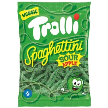 TROLLI želejkonfektes Spaghettini Apple, 100g