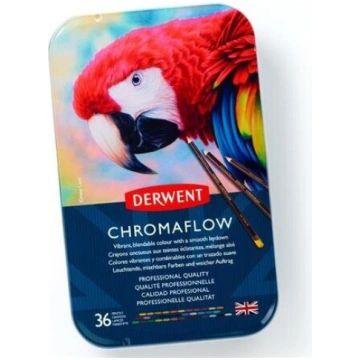 Krāsainie zīmuļi - Derwent - Chromaflow - 36 gabal