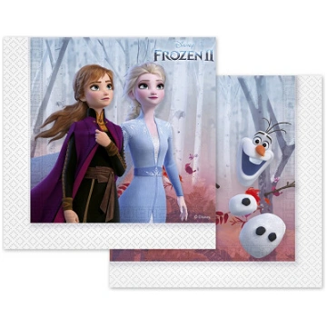 Salvetes "Frozen II", 33x33cm, 20 gab
