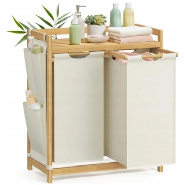Songmics Grozs Veļas 2 Ndalījumi 100 L 63 X 33 X 7