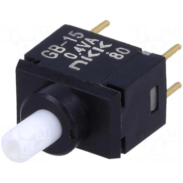 Switch: push-button | Pos: 2 | SPDT | 0.01A/28VAC 