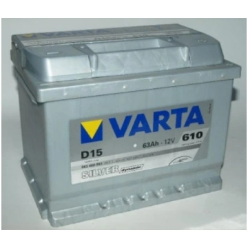 VARTA SILVER DYNAMIC D15 63Ah 563400061 SILVER