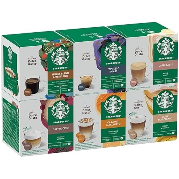 STARBUCKS degustāciju komplekts, Nescafé Dolce Gus