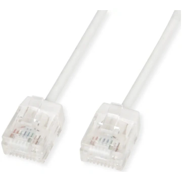ROLINE Cat6a U/UTP (UTP) tīkla kabelis 1,5 m balts