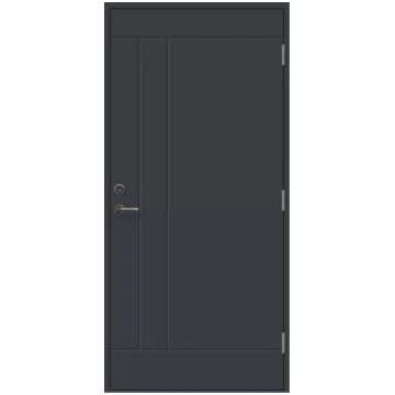 Ārdurvis Opus 11 ar kārbu 10x21 RAL7016 pelēkas LA