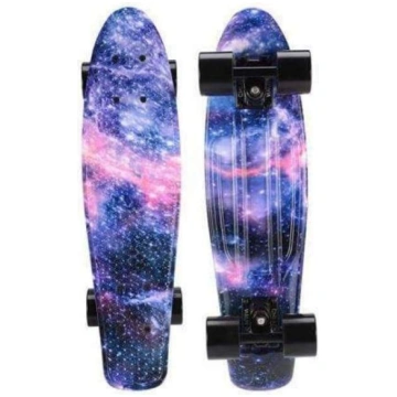 22 "Cruiser Skateboard Mini plastmasas skeitbords 