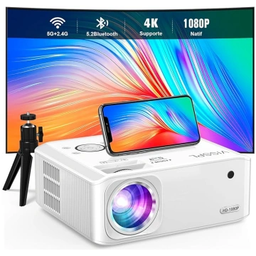 Beamer [Elektrische Keystone 6D/4P] Beamer 4K Heim