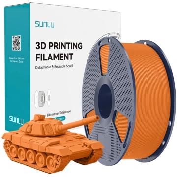 Sunlu PLA+ High-Speed Orange Filament