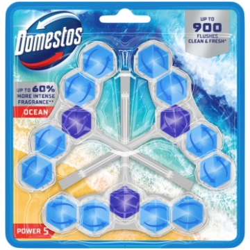 Domestos Zawieszka do WC Power 5 50g Ocean (3) 872