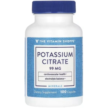 The Vitamin Shoppe, Potassium Citrate , 99 mg, 100