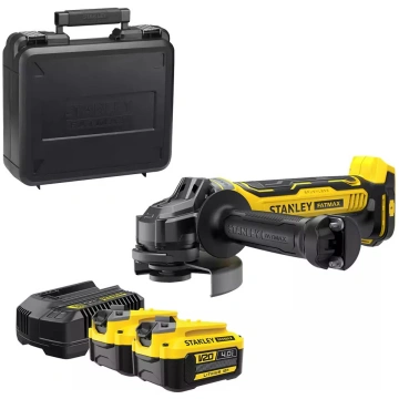 Akumulatora leņķa slīpmašīna STANLEY FATMAX V20 18