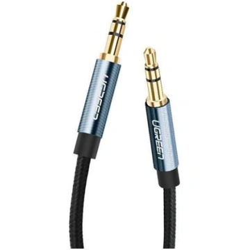 Kabel Ugreen Jack 3.5mm - Jack 3.5mm 1.5m niebiesk