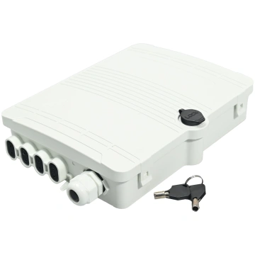 BOX FTTH 8 PORT SC SIMPLEX V2 OUTDOOR