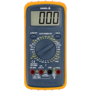 Digitālais multimetrs ar temperatūras mērījumiem, 