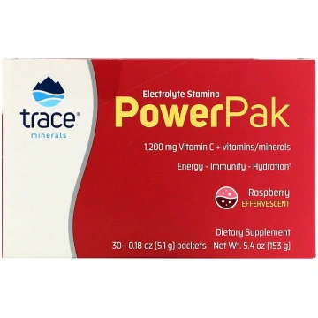 Trace Minerals Electrolyte Stamina Power Pak, aveņ
