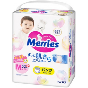 Diapers-panties Merries PM 6-11kg 54pcs Merries Ka