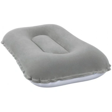 BESTWAY 67121 Ceļojumu piepūšamais spilvens pelēks