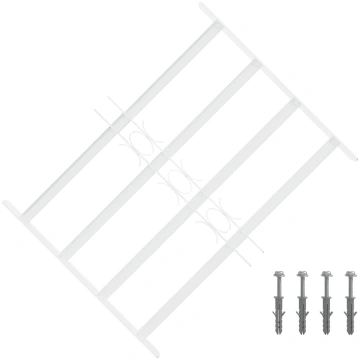 Drošības restes logiem ar 4 šķērsbāriem 3 pcs 43-7