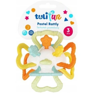 Tulifun "terkotek" pasteļa grabulis-košļāt, 3m+ Du