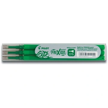 Pilot Frixion 0,5 mm zaļš maināms pildspalvas vads