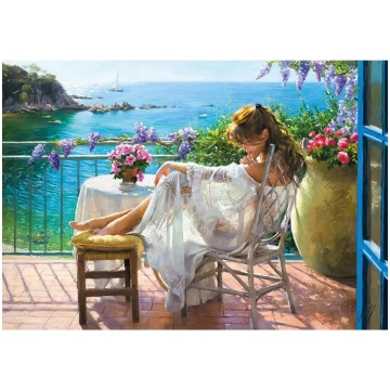 Puzzle Beauty and Blue Sea Cherry Pazzi