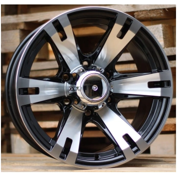 Diski R16 5×114.3 J8 ETM10 RACINGLINE BK311 4X4 Bl
