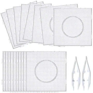 18 gab. Pegboards ar drošības pērlītēm, lielas cau