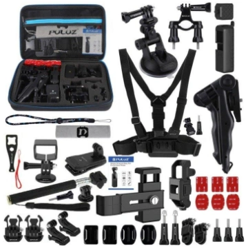 Set of 43 Puluz accessories for sports cameras (in