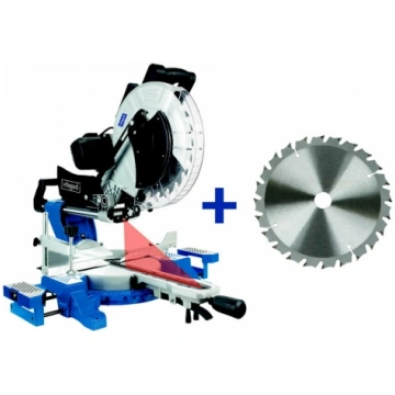 SCHEPPACH Šķērszāģis HM 140L + zāģa asmens, (59012