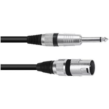 Audio kabelis XLR 3-pin 6.35mm Omnitronic 3022519C