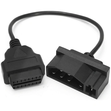 7 Pin OBD1 to 16 Pin OBD2 Cable Adapter Code Reade
