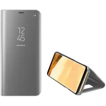 Clear View vāciņš Realme 7, sudraba no name