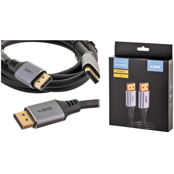 iBox ITVDP013 DisplayPort cable 4K 60Hz gold plug 