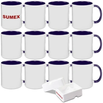 Sumex 11oz 12 sublimācijas krūzīšu komplekts tējai