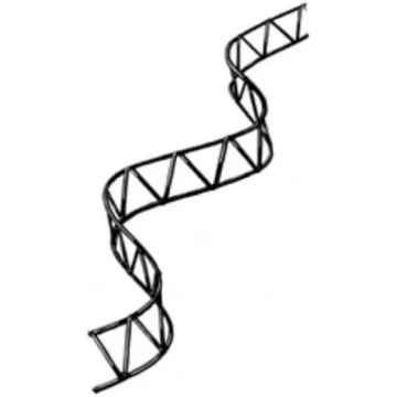 ZIG-ZAG čūska 100mm starpsietu ierobežotājs 2m 25g