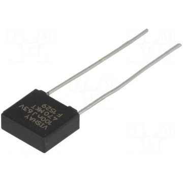 Capacitor: polyester | 100nF | 40VAC | 63VDC | 5mm