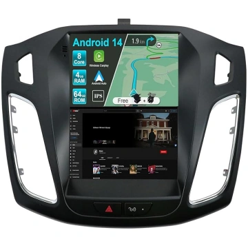 JOYX Auto Radio Android 14 piemērots Ford Focus (2